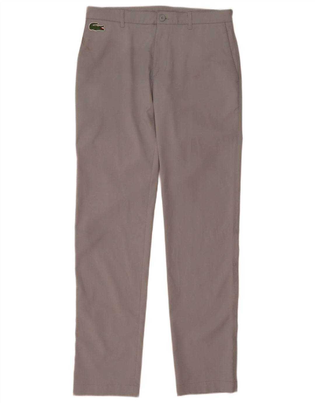 Ανδρικό παντελόνι Chino Lacoste Slim μέγεθος 40 Medium W32 L33 Grey Polyester