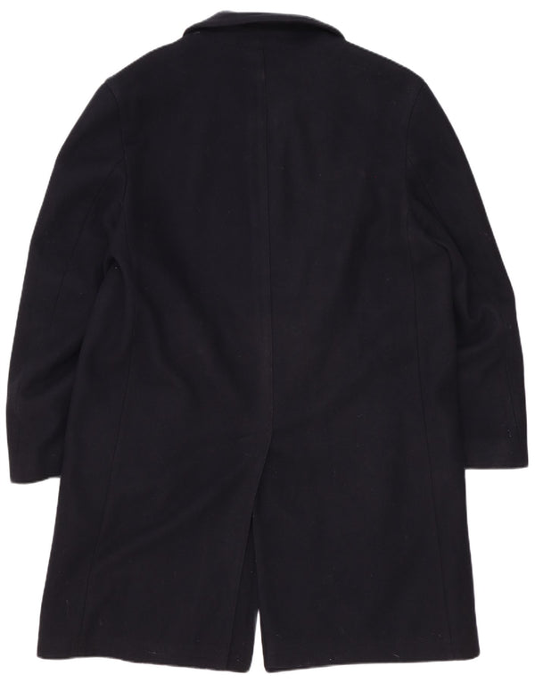 Ανδρικό παλτό Lord UK 40 Large Navy Blue Virgin Wool