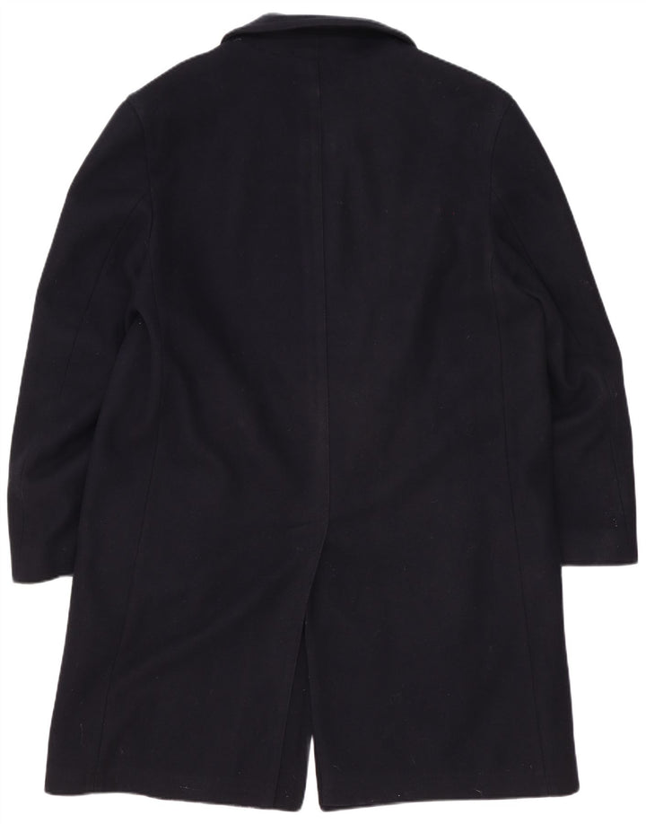 Ανδρικό παλτό Lord UK 40 Large Navy Blue Virgin Wool