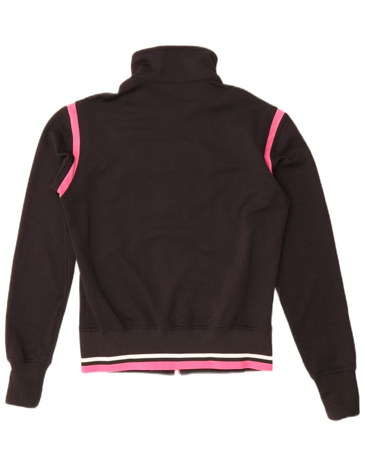 Γυναικεία αθλητική φόρμα Asics Top Jacket UK 10 Small Black Colourblock