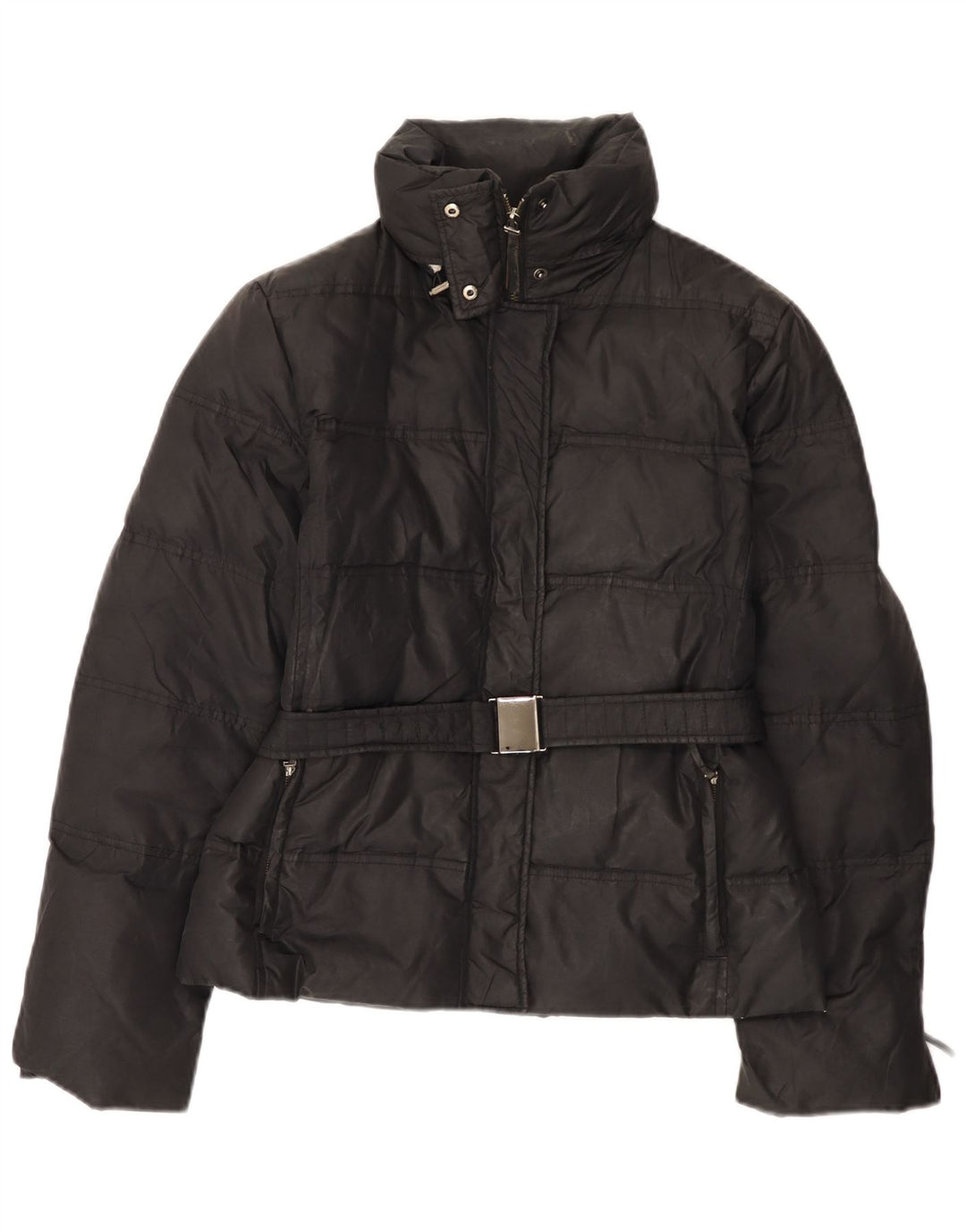 Zara Γυναικείο μπουφάν UK 14 Large Black