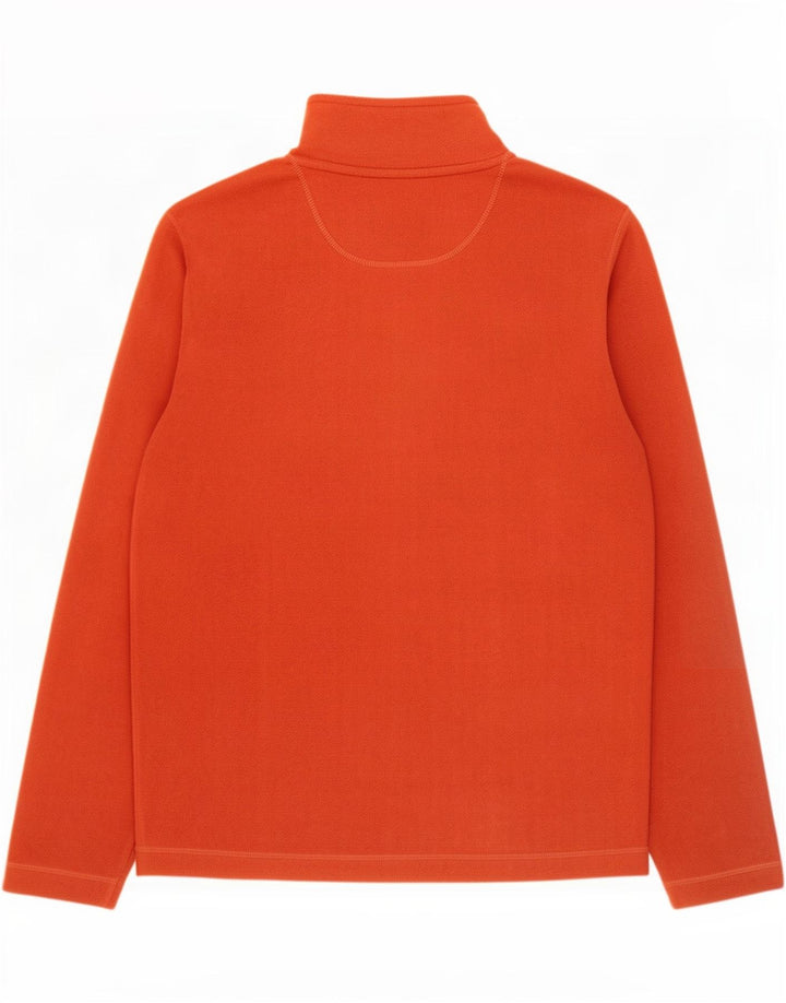 Weird Fish Mens Zip Fleece Jumper με μεγάλο καφέ πολυεστέρα