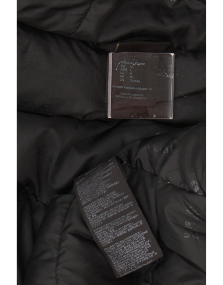 Jack Wolfskin γυναικείο μπουφάν με κουκούλα UK 12 Medium Black Colourblock