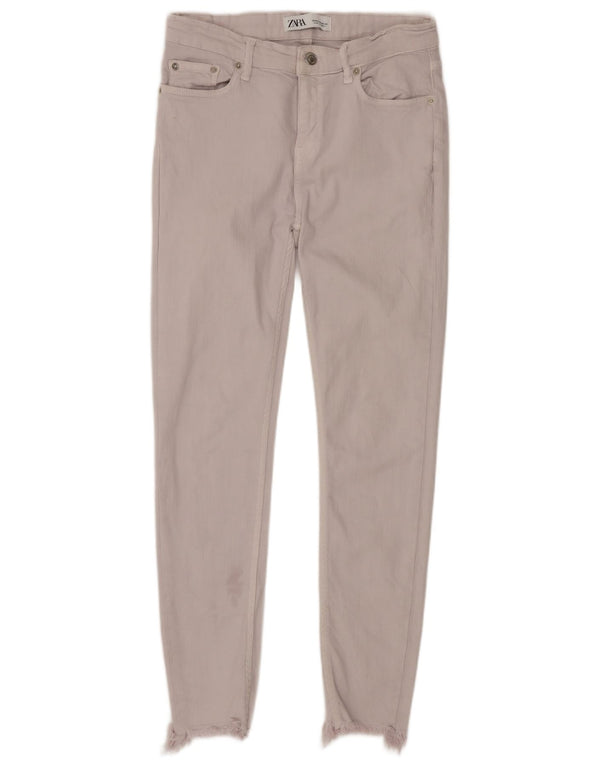 Zara Γυναικείο Skinny Jeans EU 38 Small W28 L26 Off White