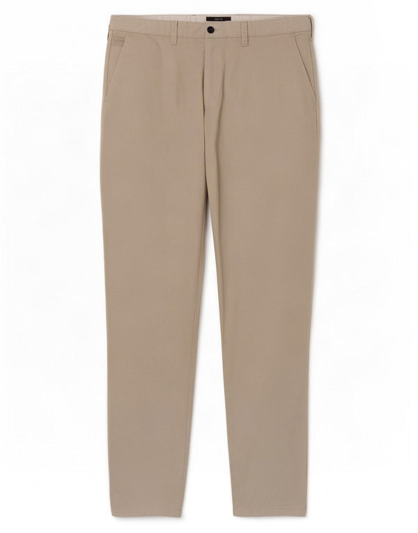 Ανδρικό κωνικό παντελόνι Chino Marks & Spencer W38 L31 Μπεζ βαμβακερό