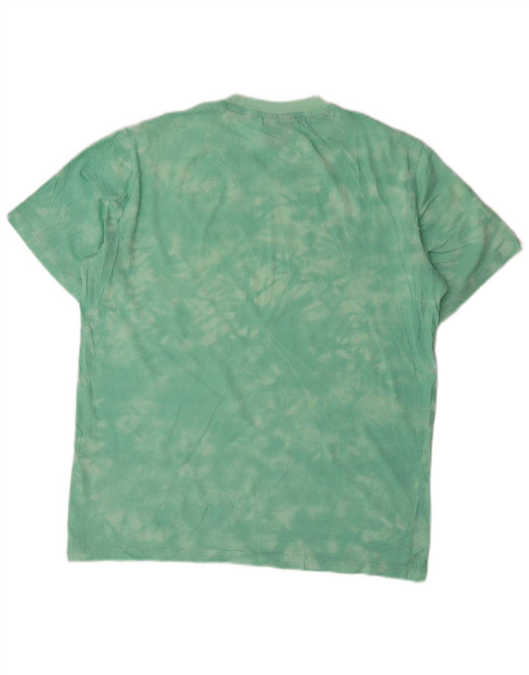 Ανδρικό γραφικό μπλουζάκι Champion Top Small Green Tie Dye