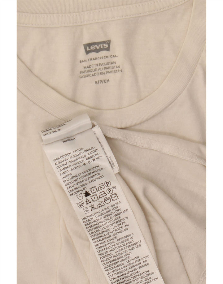 Ανδρικό T-Shirt Levi's Top Μικρό λευκό βαμβακερό