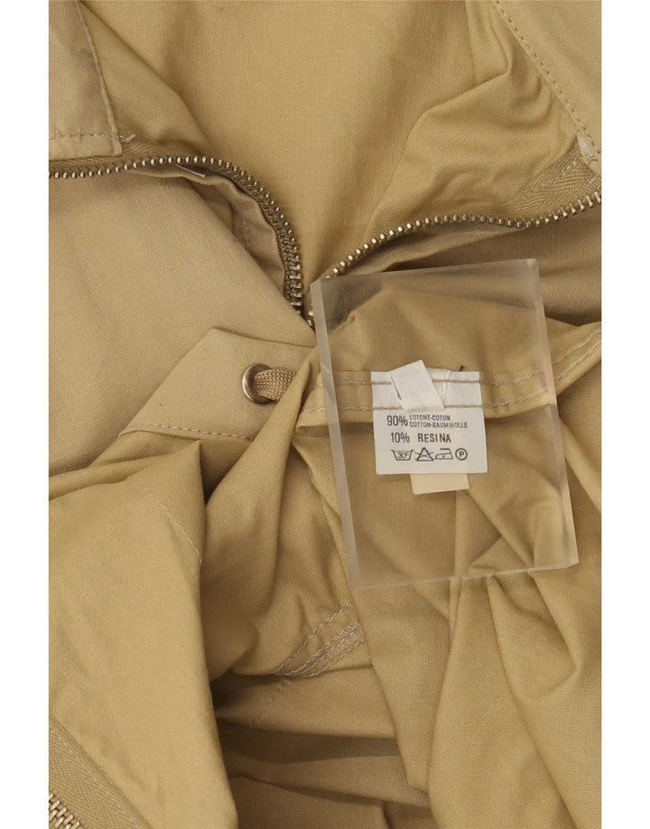 Casucci Mens Utility Jacket UK 38 Medium Beige Βαμβακερό