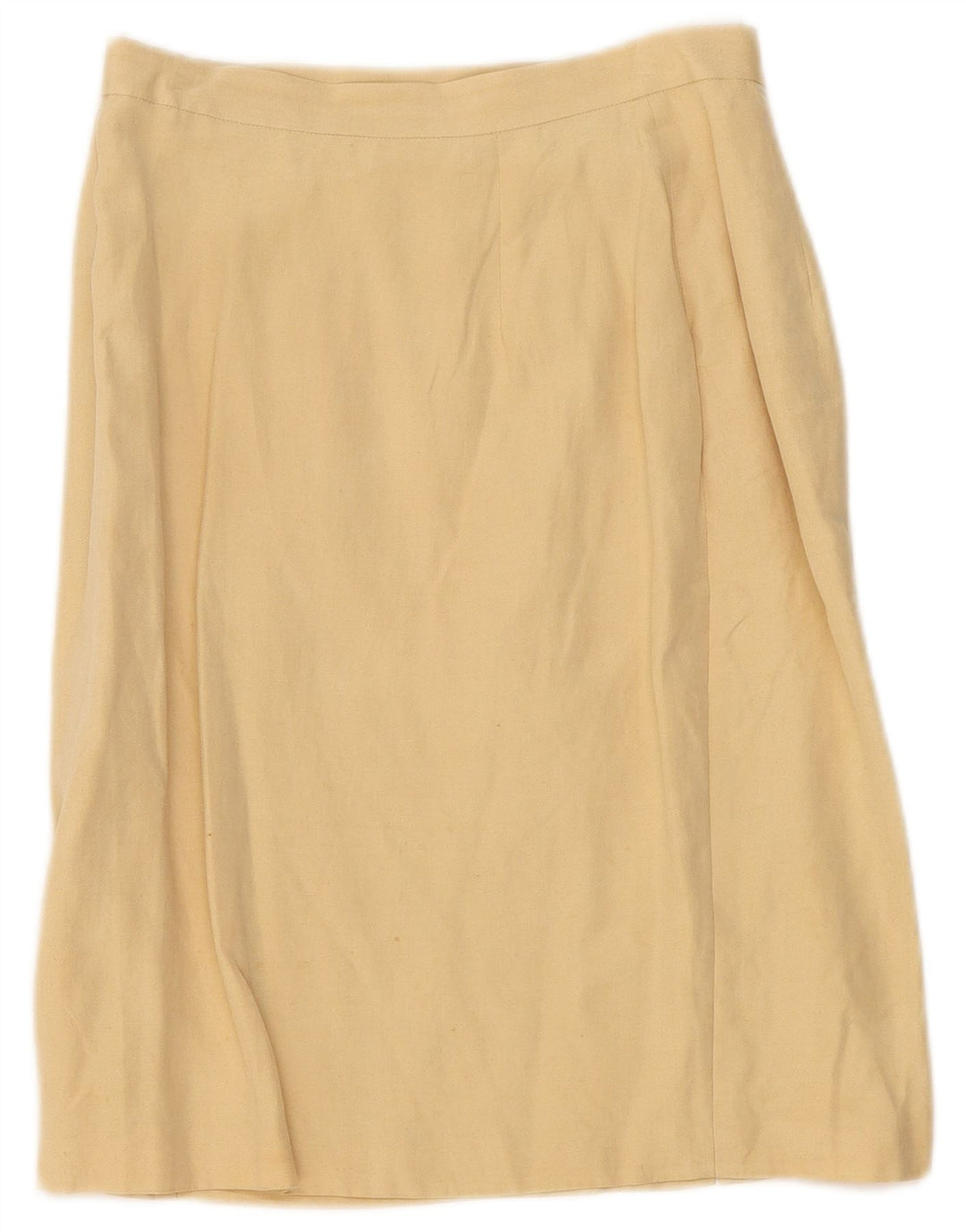 Marks & Spencer Γυναικεία φούστα σε γραμμή Α UK 12 Medium W28 Beige Silk