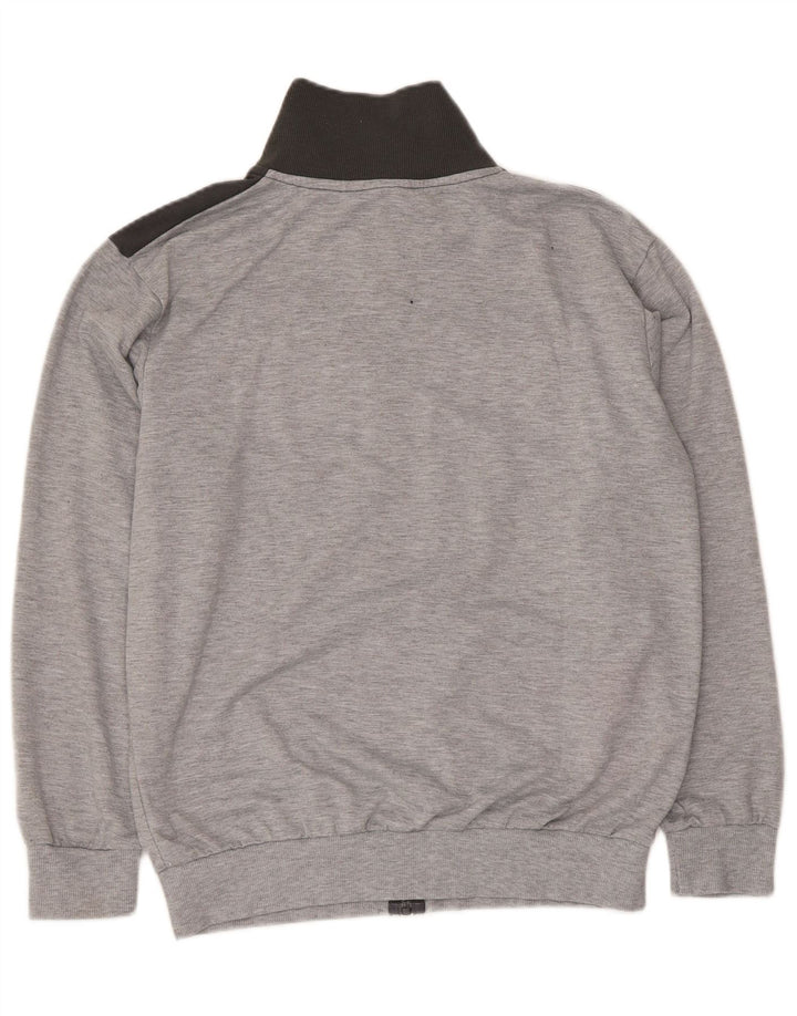 Ανδρική φόρμα Kappa Top Jacket Μεσαίου Γκρι Colorblock Πολυεστέρας
