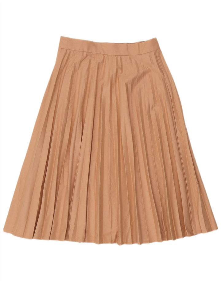 Zara Γυναικεία Πλισέ Φούστα XS W24 Μπεζ