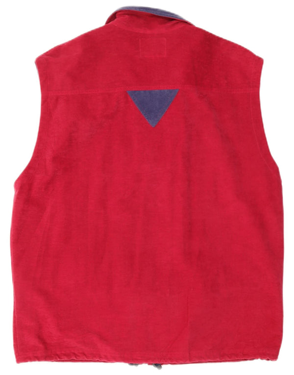 Ανδρική βελούδινη αθλητική φόρμα MC Kee's Top Jacket Large Pink Colourblock