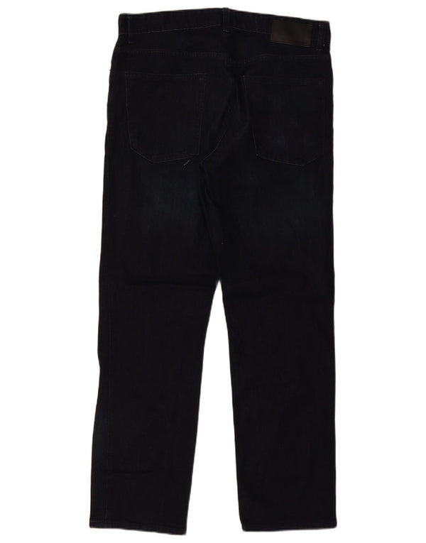 Ανδρικό τζιν ίσιο Calvin Klein Slim Fit W34 L30 Navy Blue