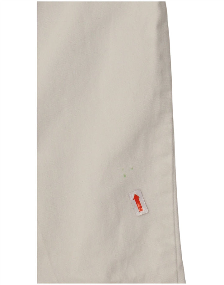 PRANA Γυναικείο Slim Jeans US 4 Small W27 L31 Λευκό βαμβακερό