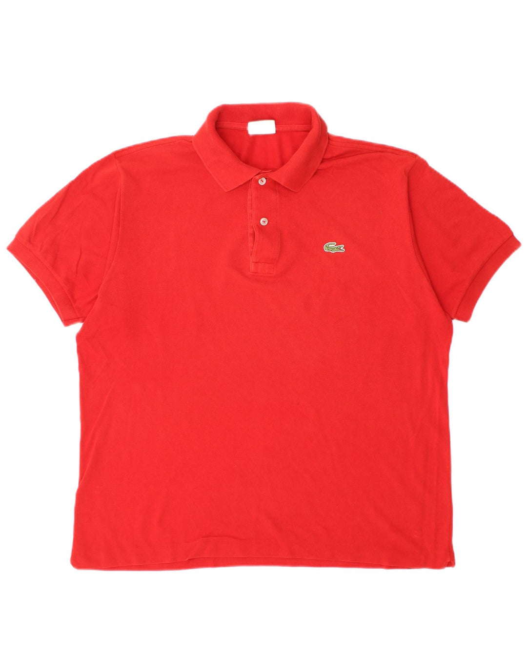 Ανδρικό πουκάμισο πόλο Lacoste, μέγεθος 5, μεγάλο κόκκινο βαμβακερό