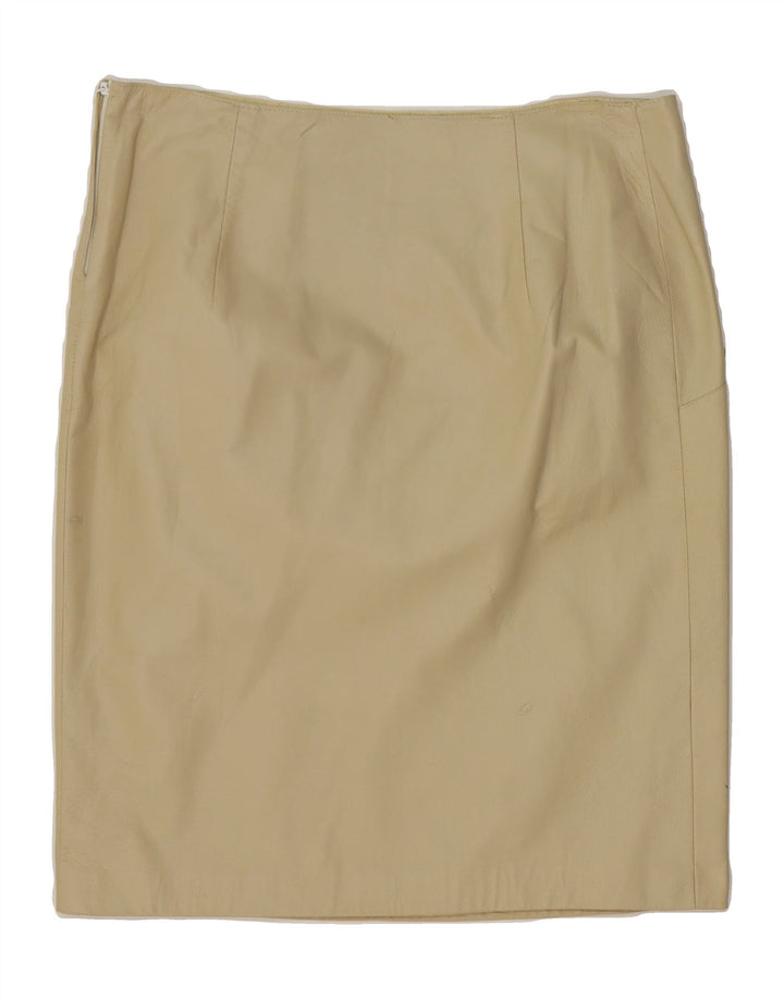 VINTAGE Womens 2 Piece Skirt Set UK 14 Medium W36  Beige Vintage Vintage and Second-Hand Vintage from Messina Hembry 