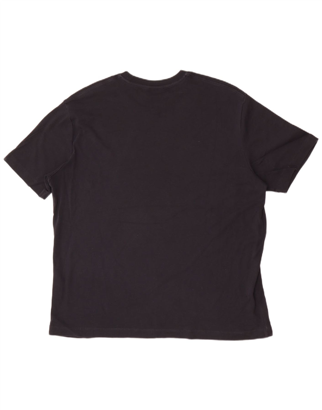 Ανδρικό T-Shirt Massimo Dutti Top 2XL Navy Blue από βαμβάκι