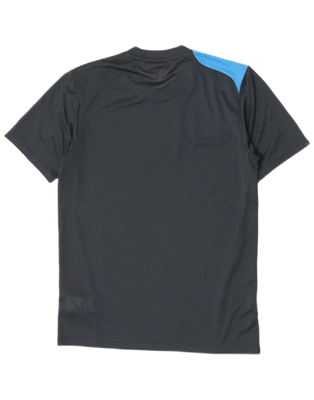 Ανδρικό γραφικό T-Shirt Adidas Top Small Navy Blue Colorblock Πολυεστέρας