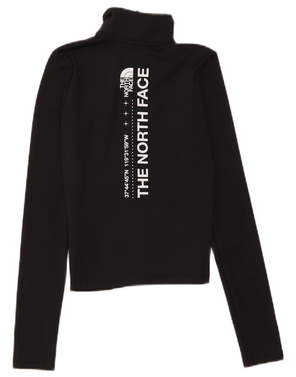 The North Face Womens Crop Graphic αθλητική φόρμα Top Jacket UK 4 XS Black