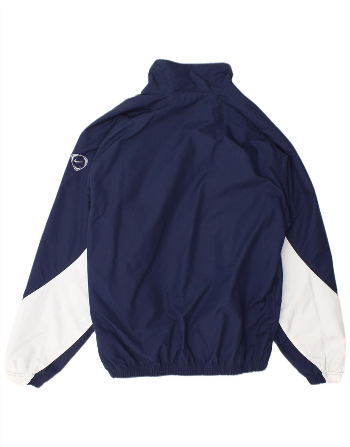 Ανδρικό μπουφάν Nike Bomber UK 35/37 Small Navy Blue Colorblock Nylon
