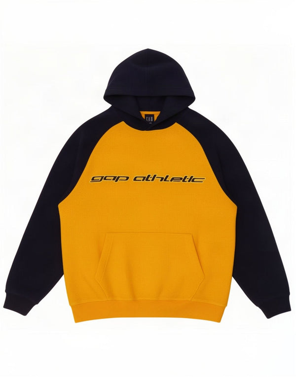 Gap Boys Graphic Hooded Fleece Jumper 14-15 ετών 2XL Yellow Colourblock