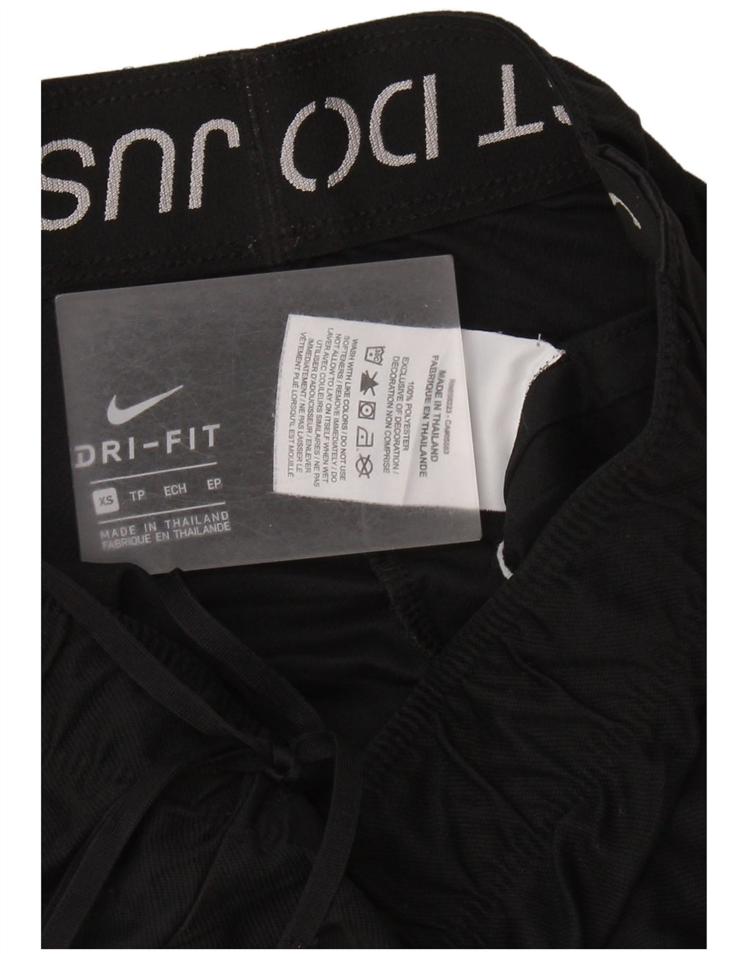Γυναικείο αθλητικό σορτς NIKE Dri Fit UK 6 XS μαύρο πολυεστέρα