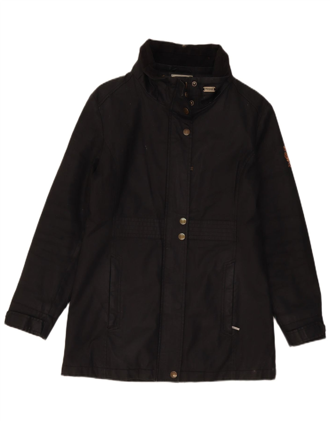 Γυναικείο παλτό TOGGI UK 10 Small Black Cotton