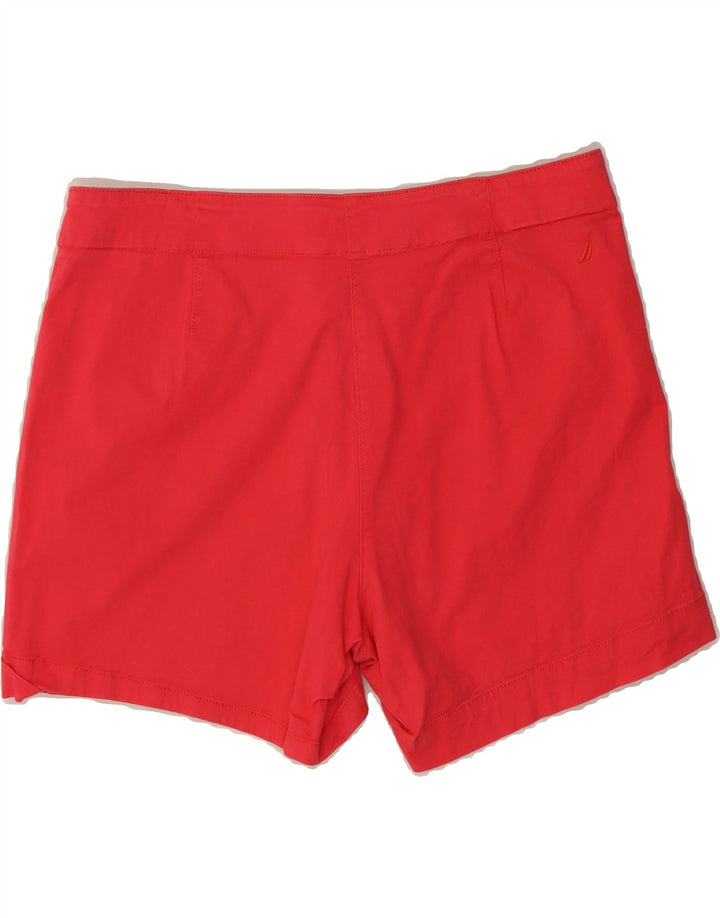 NAUTICA Womens Chino Shorts US 8 Medium W32  Pink Cotton Vintage Nautica and Second-Hand Nautica from Messina Hembry 