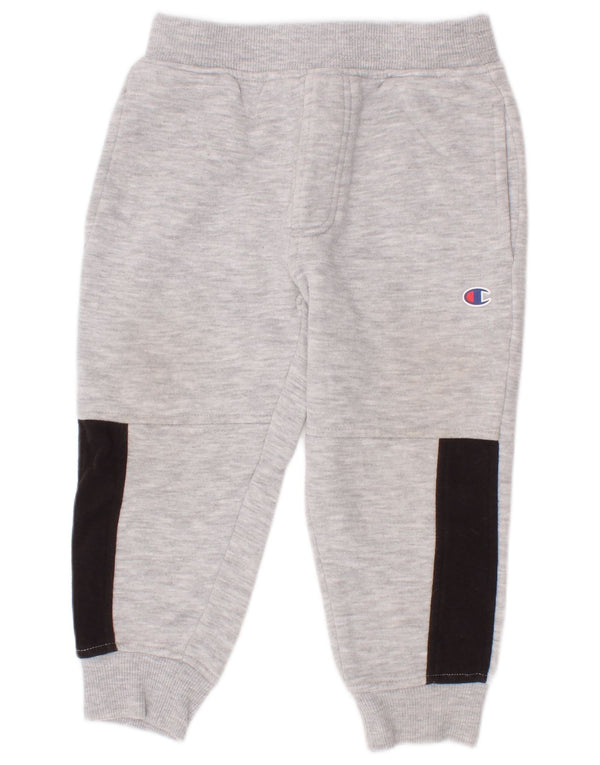 Παντελόνι αθλητικής φόρμας Champion Baby Boys Joggers 18-24 μηνών γκρι χρώμα