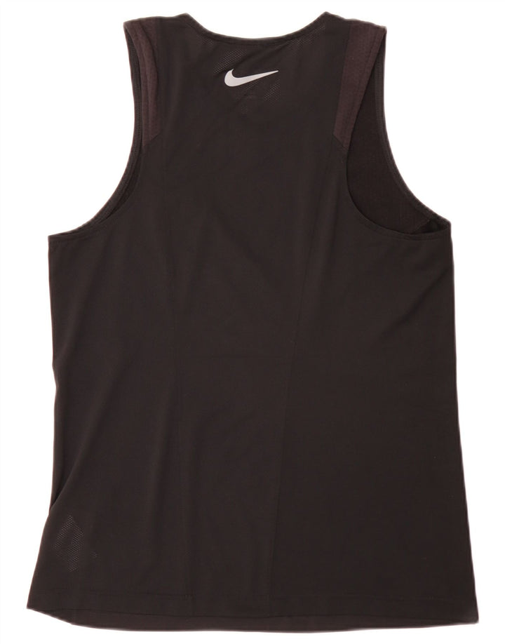 Ανδρικό γραφικό γιλέκο Nike Αθλητικό μεσαίο μαύρο πολυεστέρα
