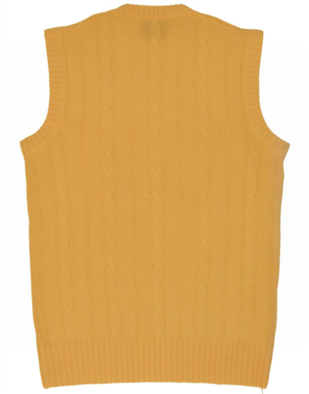 Ανδρικό γιλέκο Shetland Tank Top XL Yellow Wool