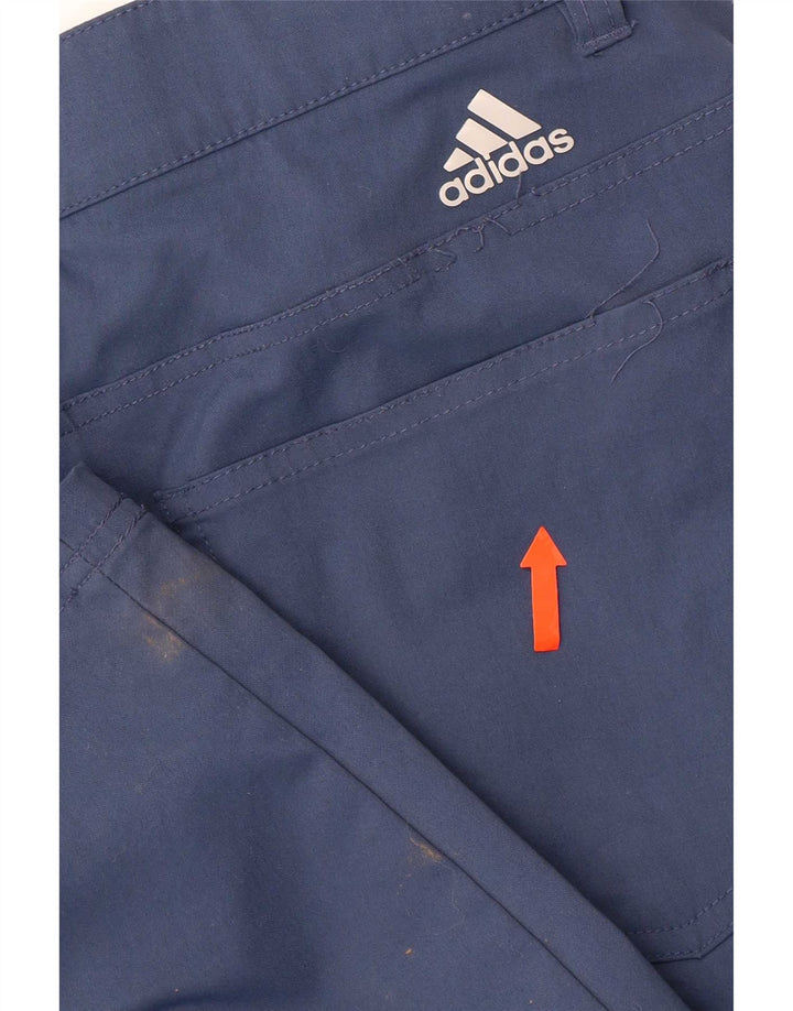 Ανδρικό Slim Casual Παντελόνι Adidas W32 L30 Blue Polyamide