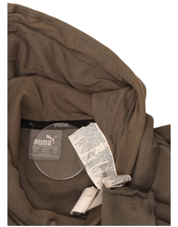 Ανδρικό γραφικό κουκούλα Puma, μεσαίο καφέ βαμβακερό