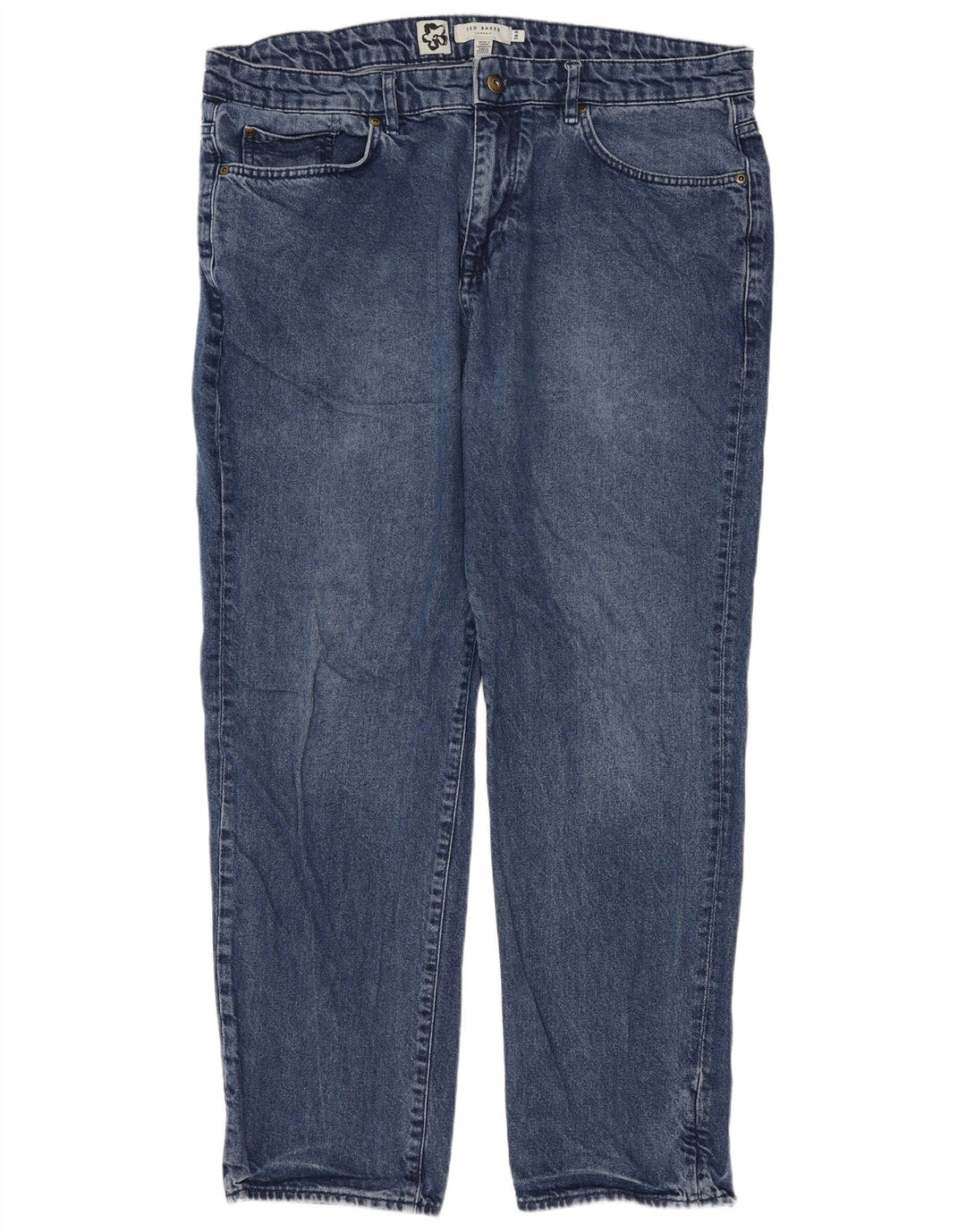 Ted Baker Ανδρικό τζιν ίσιο W38 L29 Μπλε