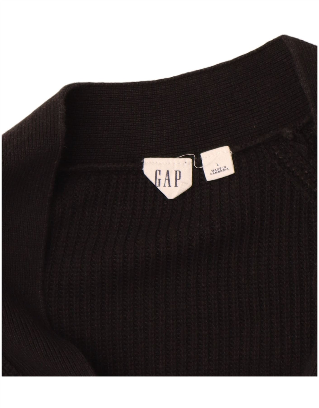 Γυναικεία ζακέτα Gap UK 16 Large Black Cotton