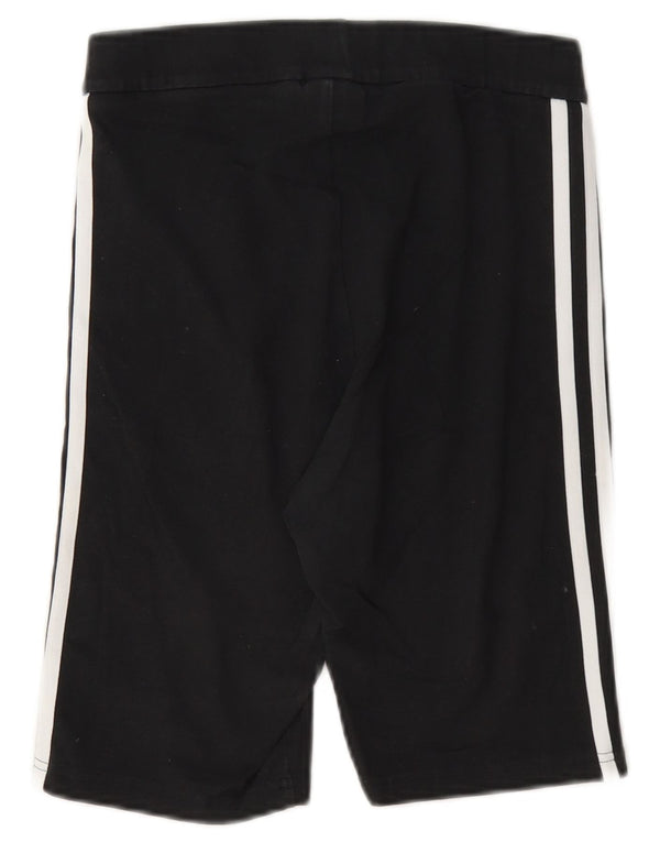 Γυναικείο αθλητικό σορτς Adidas UK 10 Small μαύρο βαμβακερό