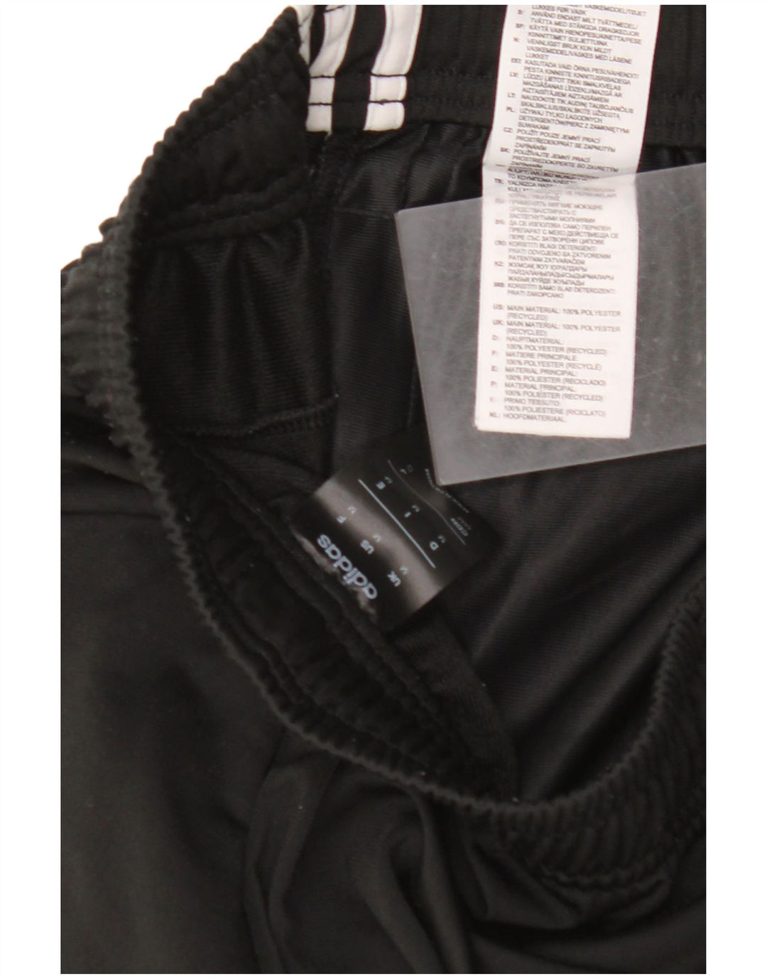 Γυναικεία αθλητική φόρμα ADIDAS Παντελόνι UK 14 Μεσαίου Μαύρου Πολυεστέρα