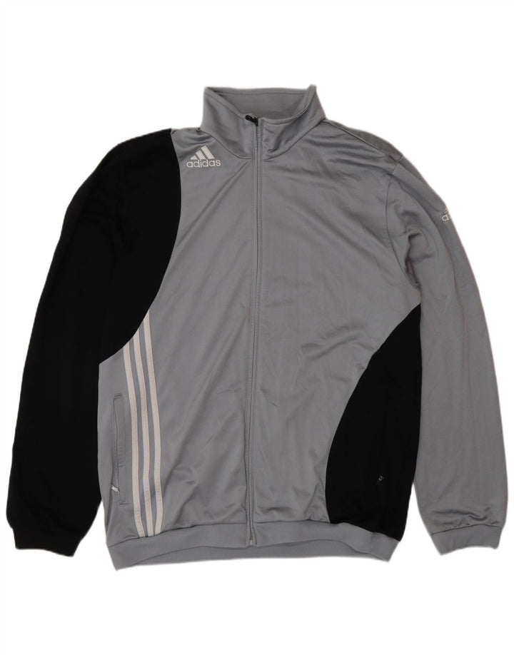Ανδρική φόρμα ADIDAS Top Jacket UK 46/48 XL Grey Polyester