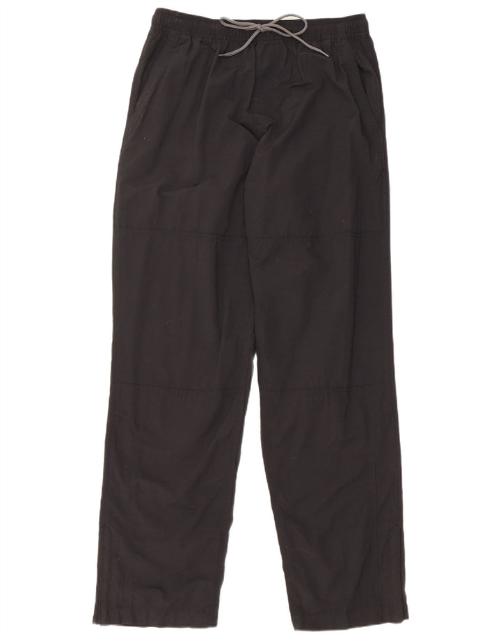 MARKS & SPENCER Ανδρικό παντελόνι Chino με κανονική εφαρμογή W33 L33 μαύρο βαμβακερό