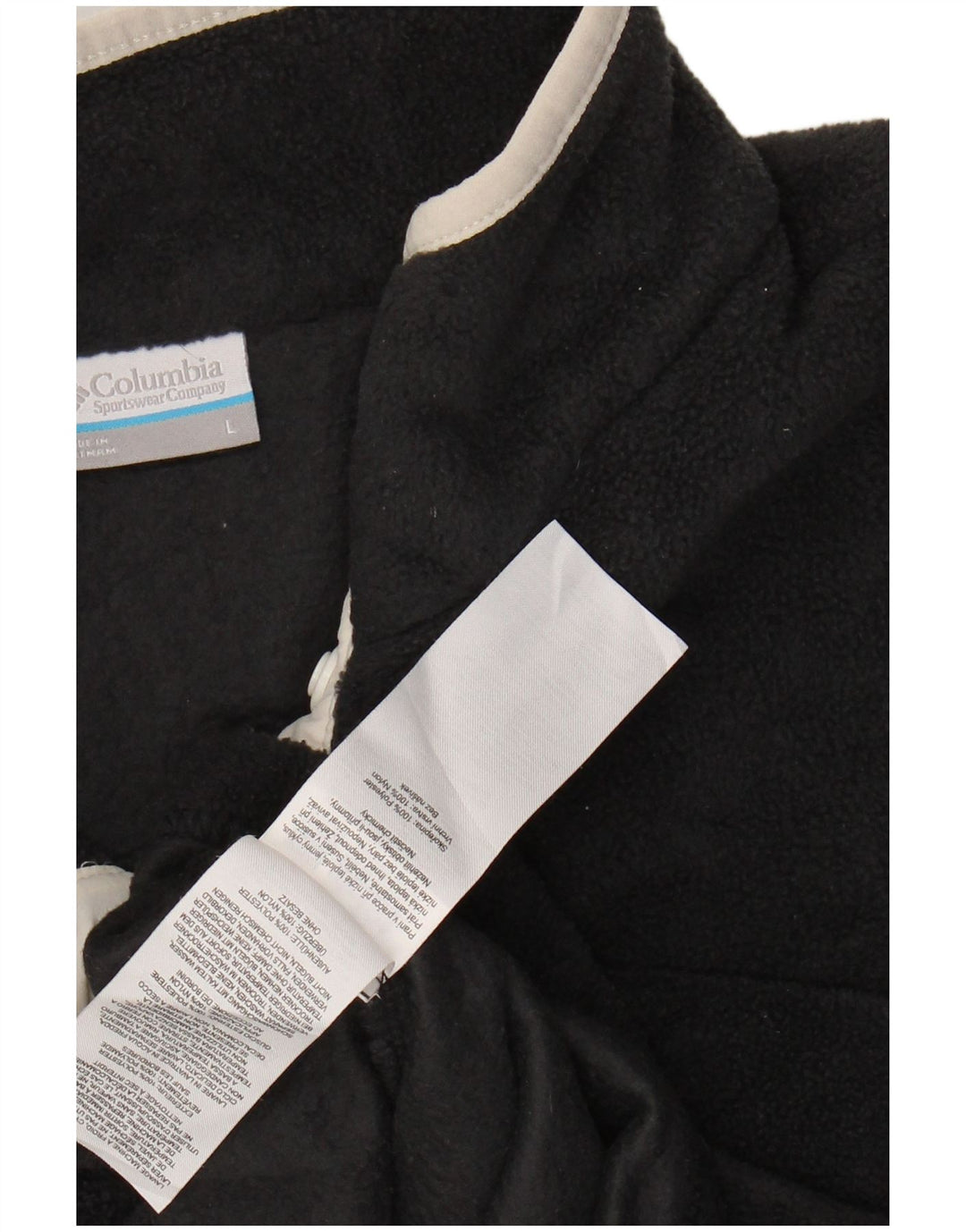 CoLUMBIA Γυναικείο μπλουζάκι με λαιμό Fleece UK 16 Large Grey Polyester