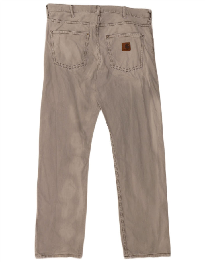 CARHARTT Ανδρικό Slim Jeans W36 L34 Γκρι βαμβακερό