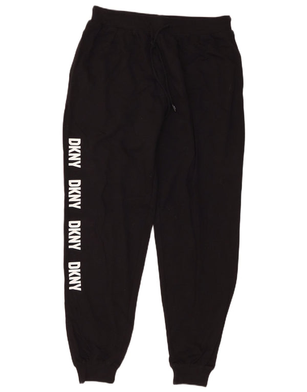 Ανδρική φόρμα γραφικής Dkny Παντελόνι Joggers Μεσαίο μαύρο βαμβακερό