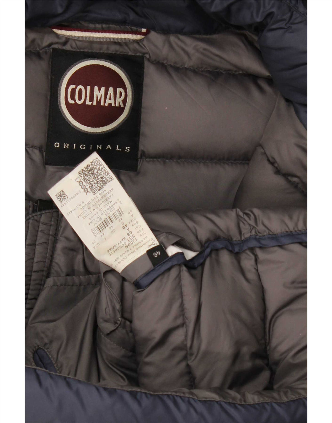 Colmar Ανδρικό μπουφάν με κουκούλα IT 46 Small Navy Blue Polyamide