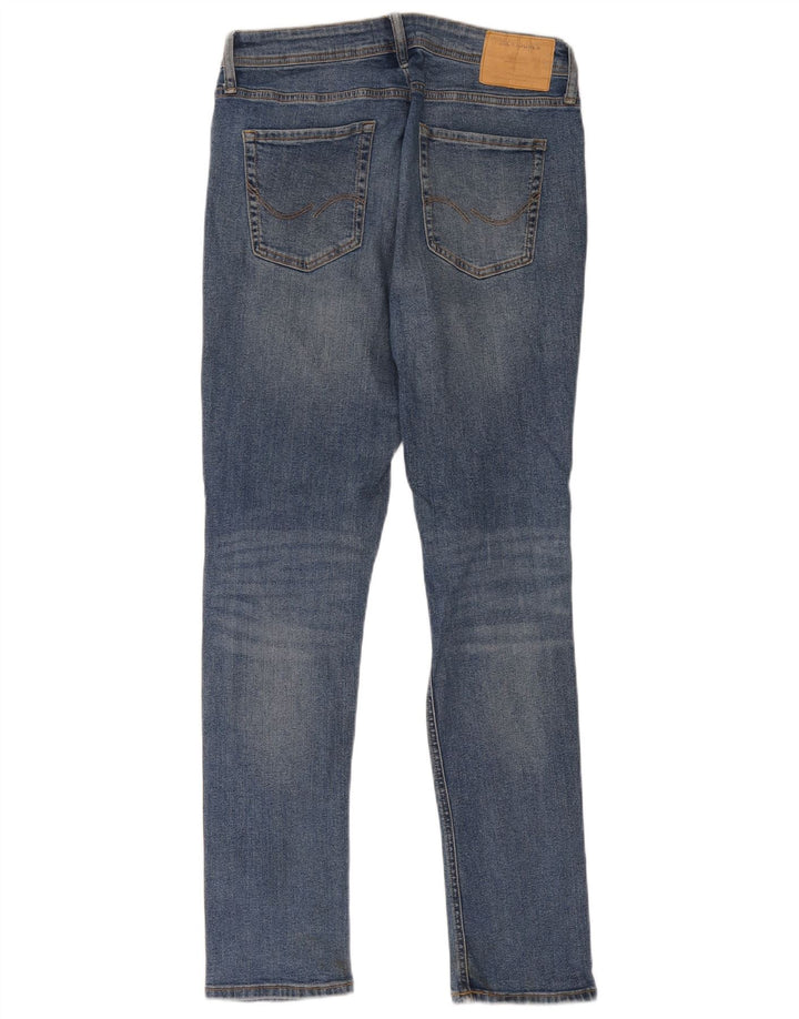 Jack & Jones Ανδρικό Τζιν GLENN Slim W31 L34 Μπλε βαμβακερό
