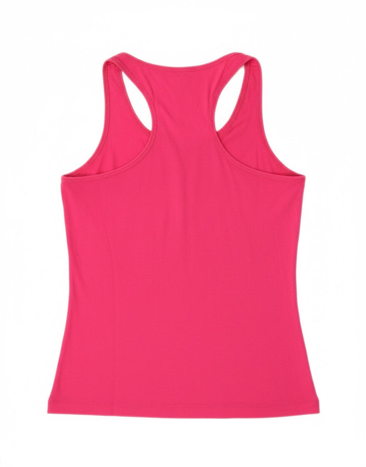 CHAMPION Womens Vest Top UK 14 Medium Pink