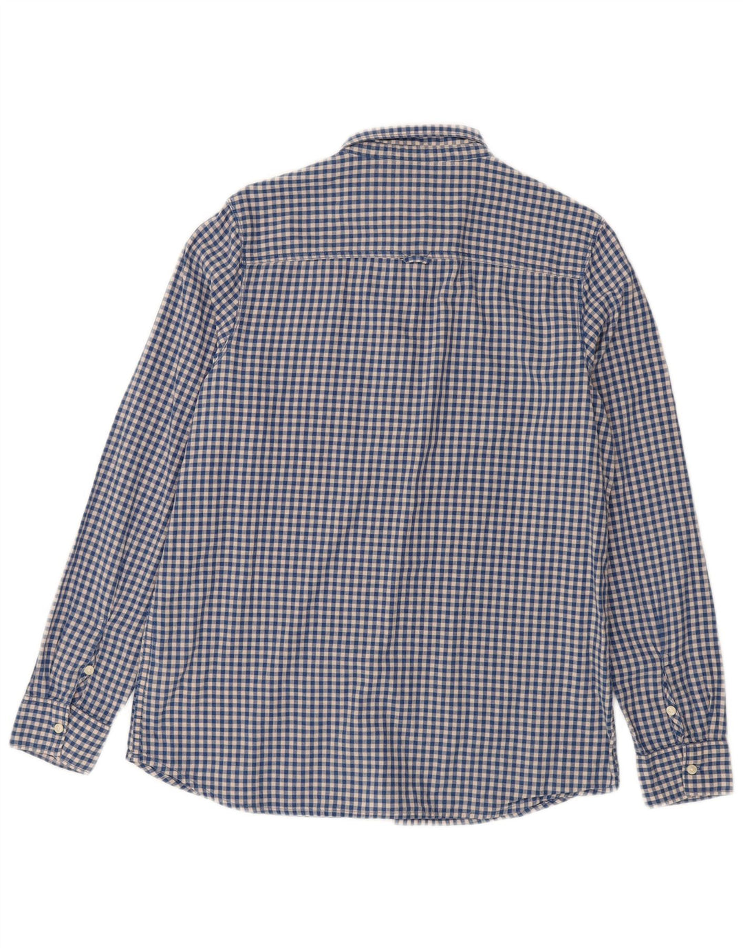 Ανδρικό πουκάμισο LEE Large Blue Gingham Cotton