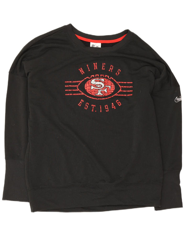 Nike Γυναικεία Niners San Francisco NFL φούτερ Jumper Large Black Sports
