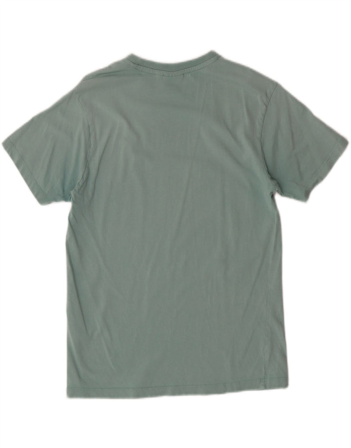 FILA Womens T-Shirt Top UK 10 Small Blue Cotton Vintage Fila and Second-Hand Fila from Messina Hembry 