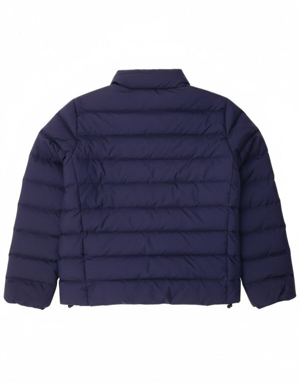 LEVI'S Γυναικείο μπουφάν με κουκούλα μεγάλου μεγέθους UK 10 Small Navy Blue