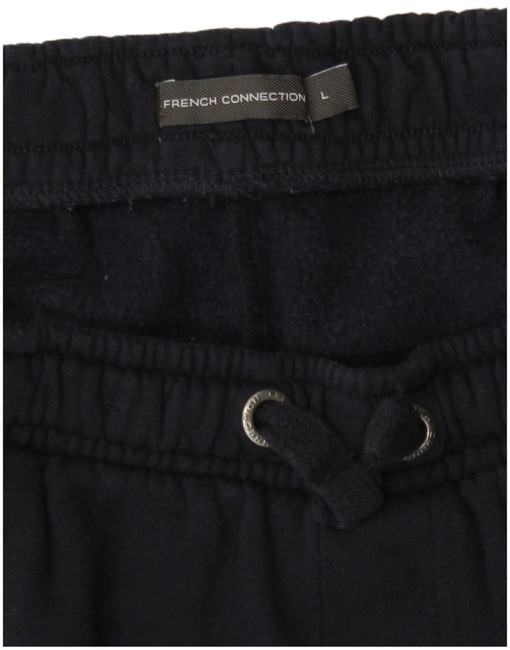 Ανδρικό αθλητικό σορτς French Connection Μεγάλο Navy Blue από βαμβάκι